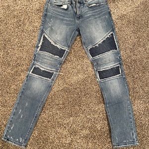 MENS BIKER JEANS